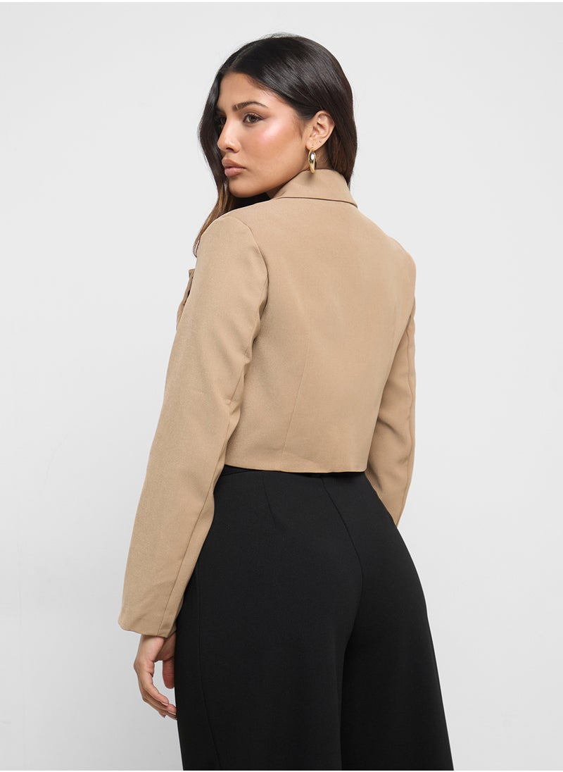 Cropped Blazer