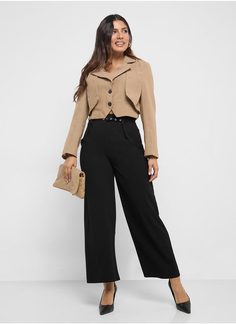 Cropped Blazer