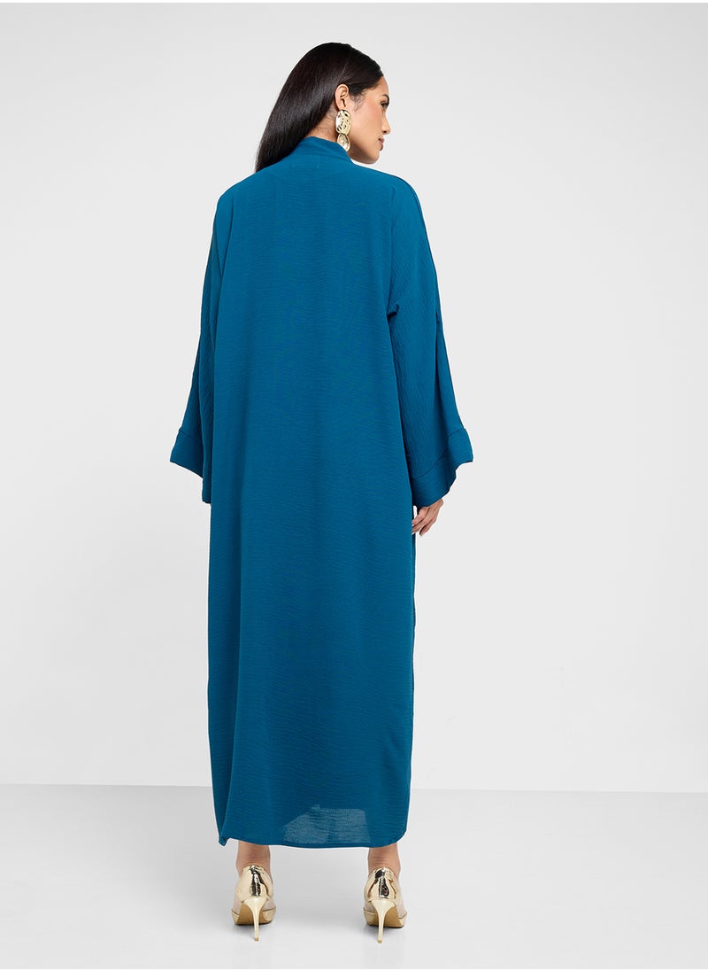 3-Piece Set – Abaya, Top and Pants