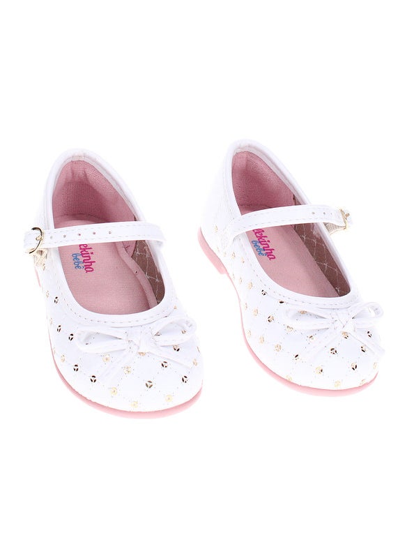 Molekinha Infant Girls Ballerinas White | Made In Brazil