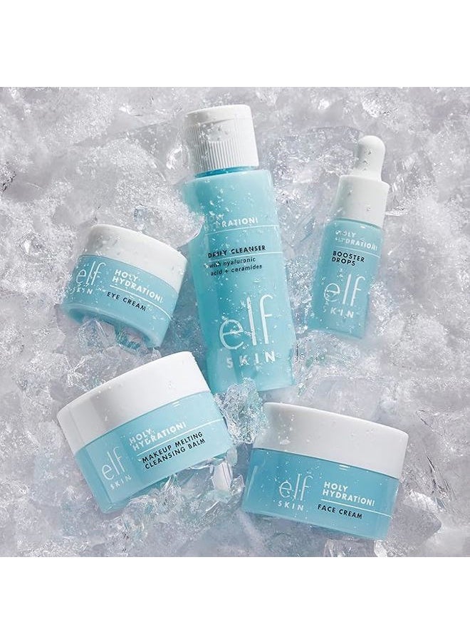 SKIN Holy Hydration! Hydrated Ever After Skincare Mini Kit, Cleanser, Makeup Remover, Moisturiser & Eye Cream For Hydrating Skin, Airplane-Friendly Sizes