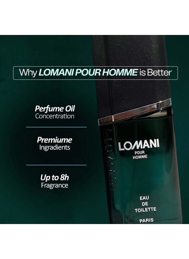 By Lomani 3.4 oz Eau De Toilette Spray for Men