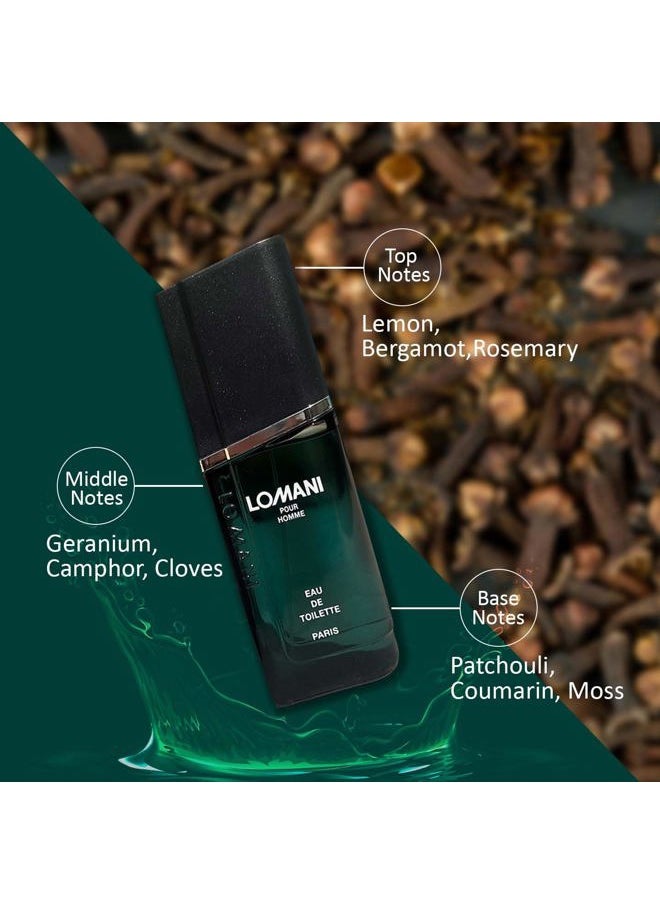 By Lomani 3.4 oz Eau De Toilette Spray for Men