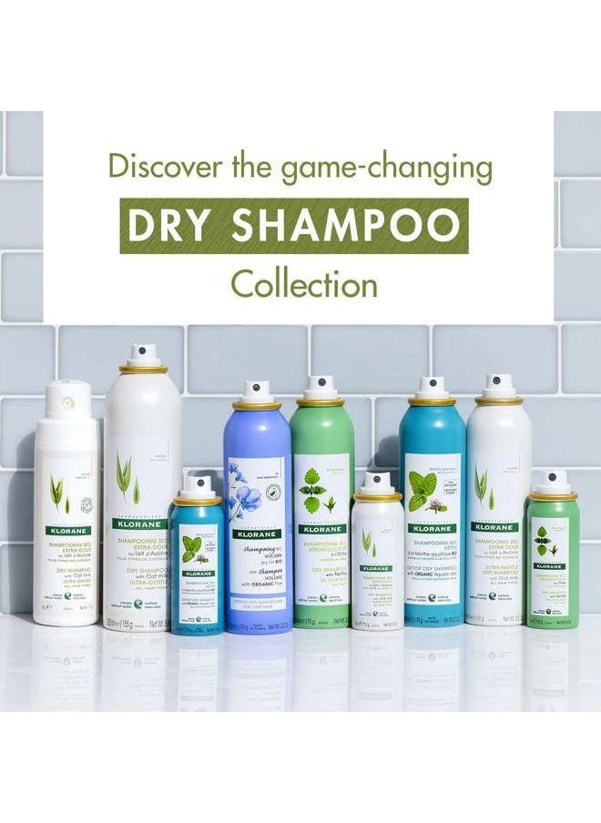 Dry Shampoo Powder With Oat Milk - Eco Friendly Non-Aerosol Formula - Gentle Formula Instantly Revives Hair - Paraben & Sulfate-Free - 1.7 Oz