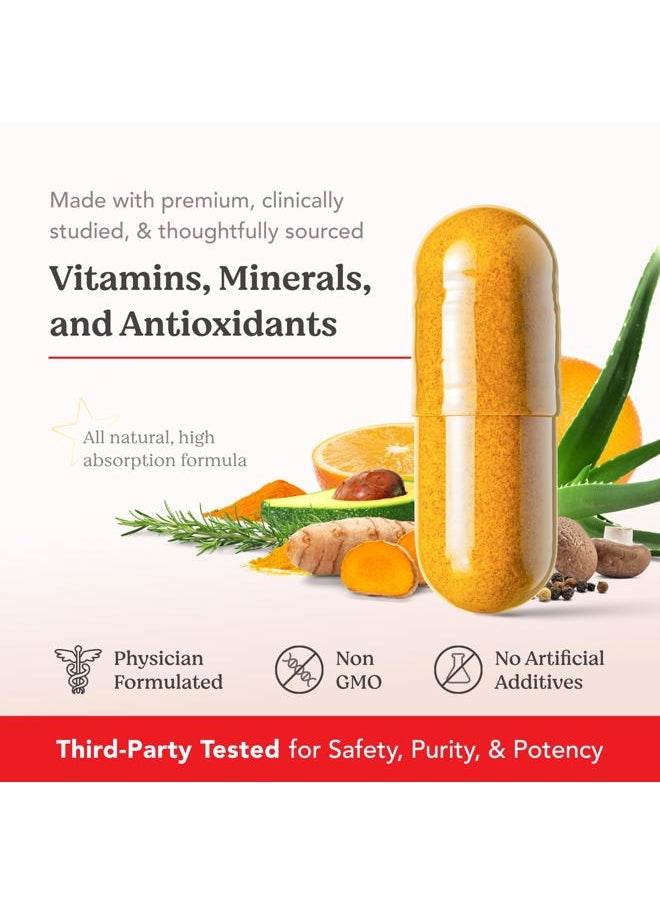 HAIRtamin Advanced Formula Hair Vitamins for Women & Men | Clean, Vegan 5000 Mcg Biotin Capsules Vitamin Supplement | Hair Skin and Nail Capsule Supplement to Promote Growth & Thickness | 90 Count