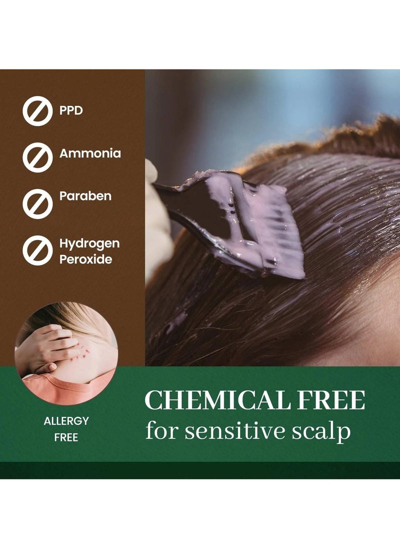 Hair Color Cream, Ammonia Free (Dark Brown)