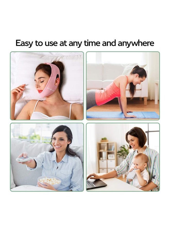 ParaFaciem Reusable V Line Mask Facial Slimming Strap Double Chin Reducer Chin Up Mask Face Lifting Belt V Shaped Slimming Face Mask