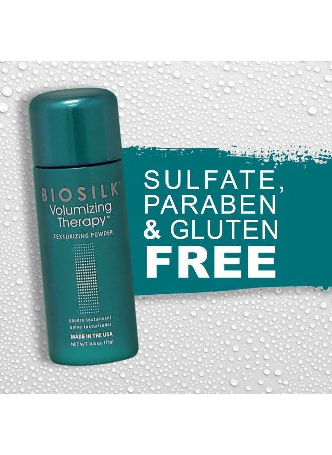 Volumizing Therapy Texturizing Powder, Lifts Roots To Elevate Any Style, Absorbs Excess Oil, Sulfate, Paraben & Cruelty-Free, 0.5 Oz