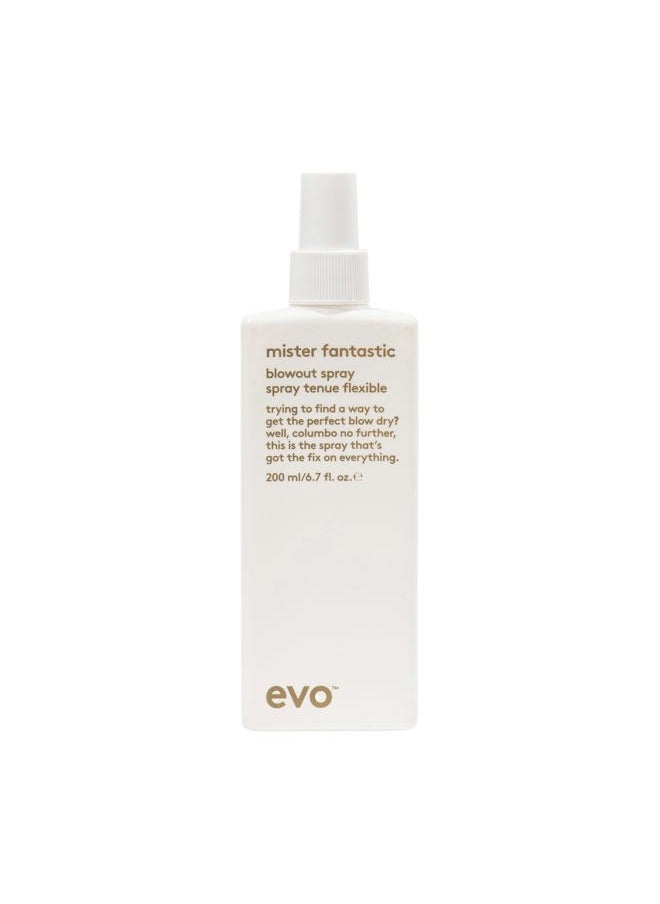 Mister Fantastic Blowout Spray - Improves Style, Builds Body & Reduces Blow-Drying Time - Heat Protection Styling Spray - 200ml / 6.8fl.oz