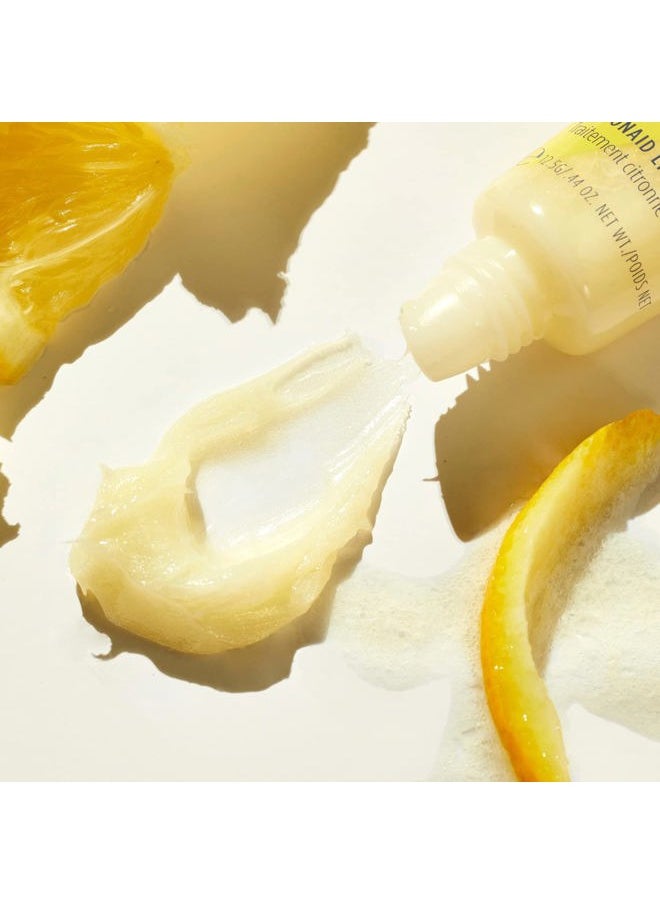 Lemonaid Lip Treatment - Clear Lip Gloss and Exfoliant with Lanolin, Lemon Oil, Vitamin E Oil and Shimmer - Tinted Lip Balm for Dry, Cracked, Peeling Lips (12.5g / 0.42oz)