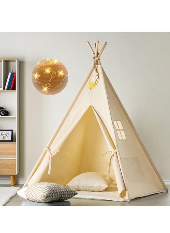 Teepee Tent for Kids Foldable Teepee Play Tent