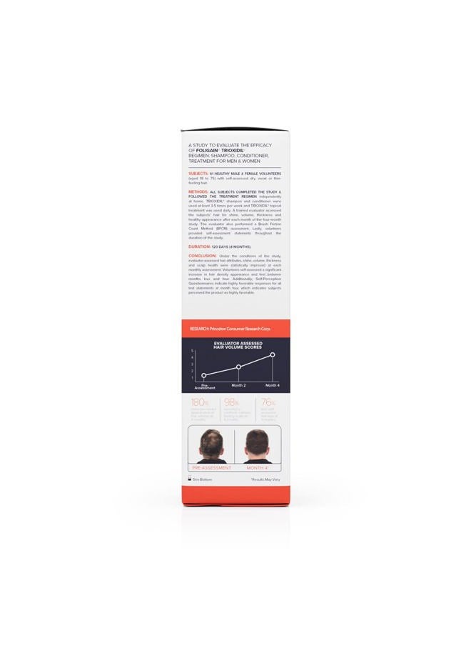 Triple Action Conditioner For Thinning Hair, Volumizing Conditioner for Men, 8 Fl. Oz.