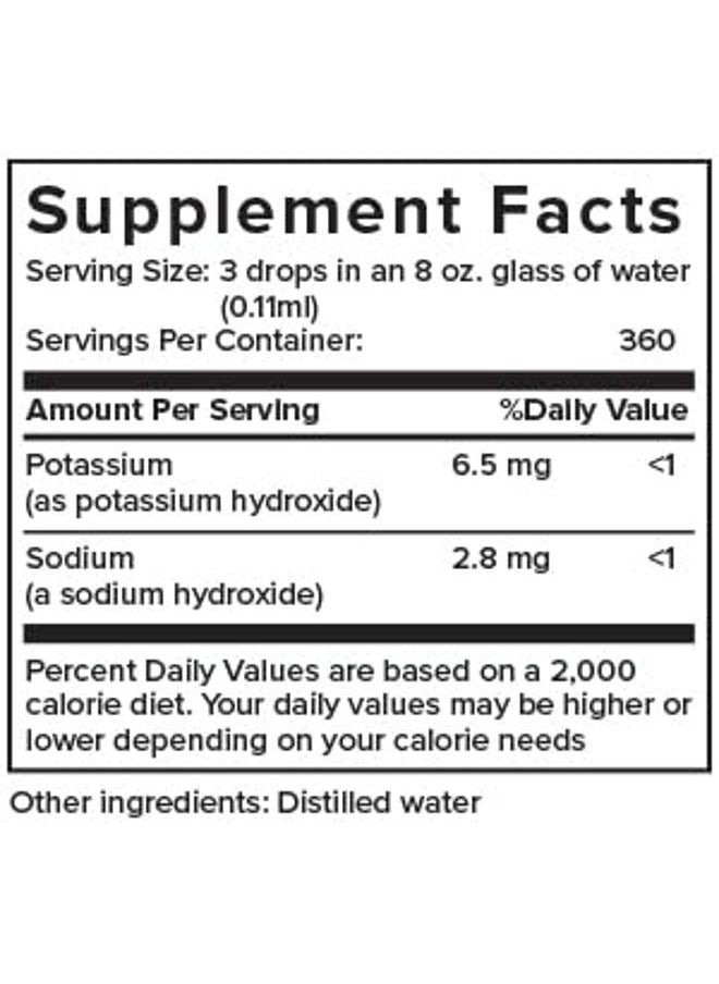 pH Booster Drops | The First Patented Alkaline Water Booster to Neutralize Acid & Balance pH for Immune Support, Peak Performance, Detox, Overall Wellness – 1.25oz