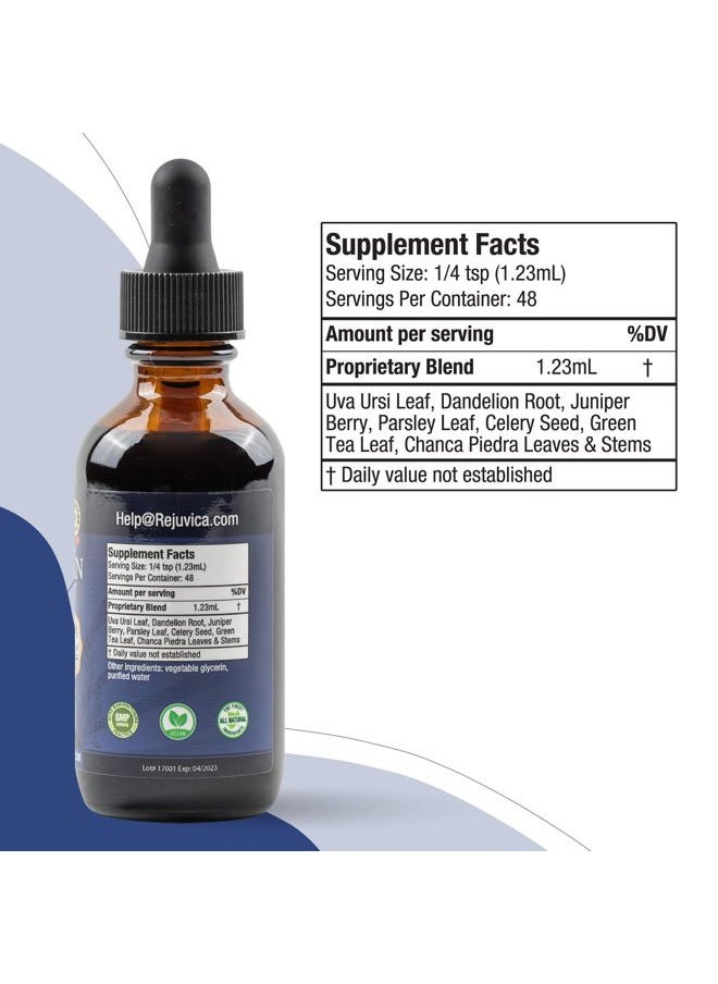 Hydrocin - Advanced Diuretic Water Retention Support Supplement - Liquid Delivery for Better Absorption - Dandelion, Uva Ursi, Juniper Berry, Celery Seed, Green Tea & More!
