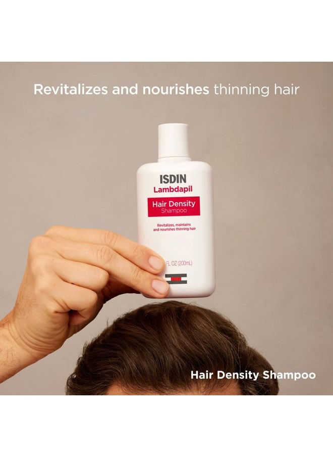 Lambdapil Hair Loss Shampoo, Revitalizes and Nourishes Thinning Hair for Fuller Thicker Hair, 6.7 Fl Oz