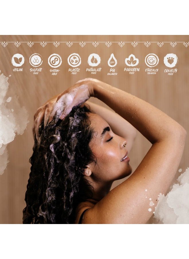 Citrus Yao Shampoo Bar - Made with Rice Water for Hair Growth - Handcrafted Sulfate Free Shampoo