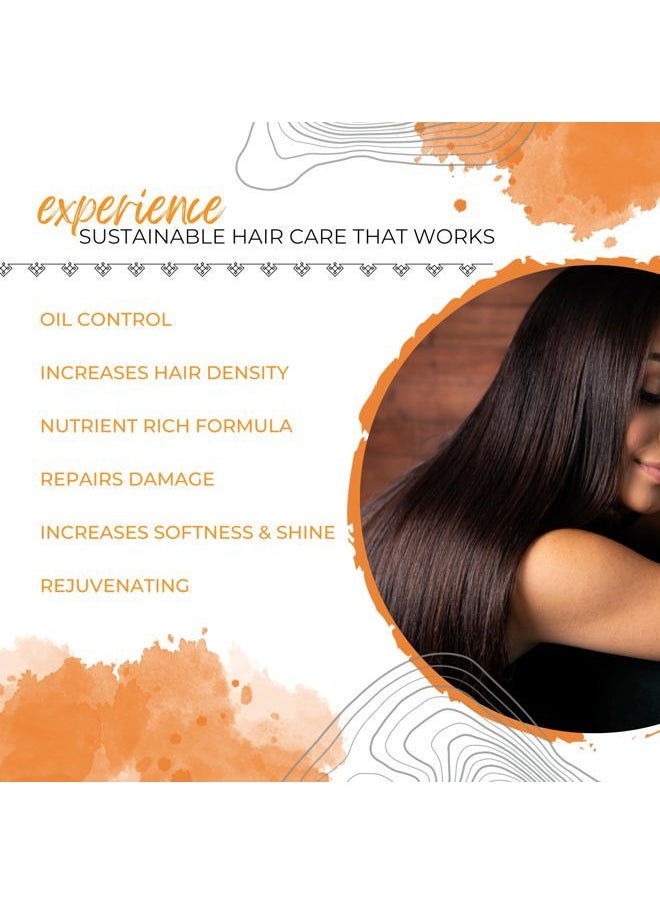 Citrus Yao Shampoo Bar - Made with Rice Water for Hair Growth - Handcrafted Sulfate Free Shampoo