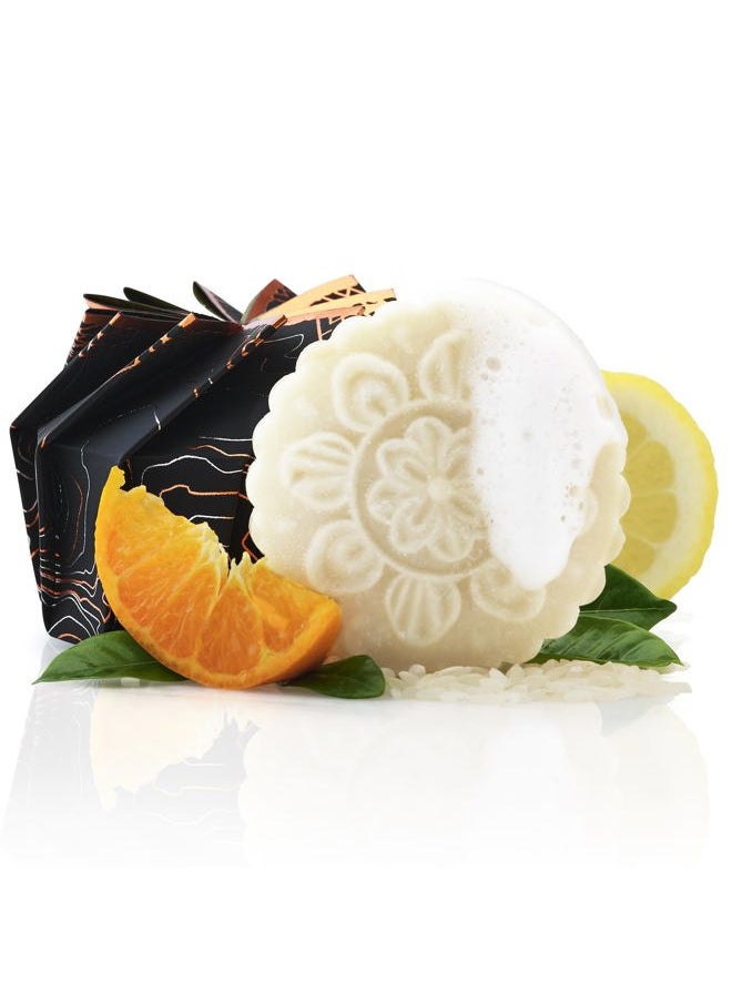 Citrus Yao Shampoo Bar - Made with Rice Water for Hair Growth - Handcrafted Sulfate Free Shampoo