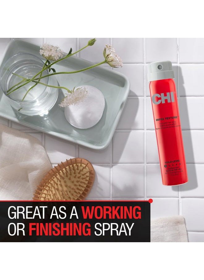 Infra Texture Dual Hair Spray, For Shine, Movement & Texture, Suitable For All Hair Types, Sulfate & Paraben-Free, 2.6 Oz