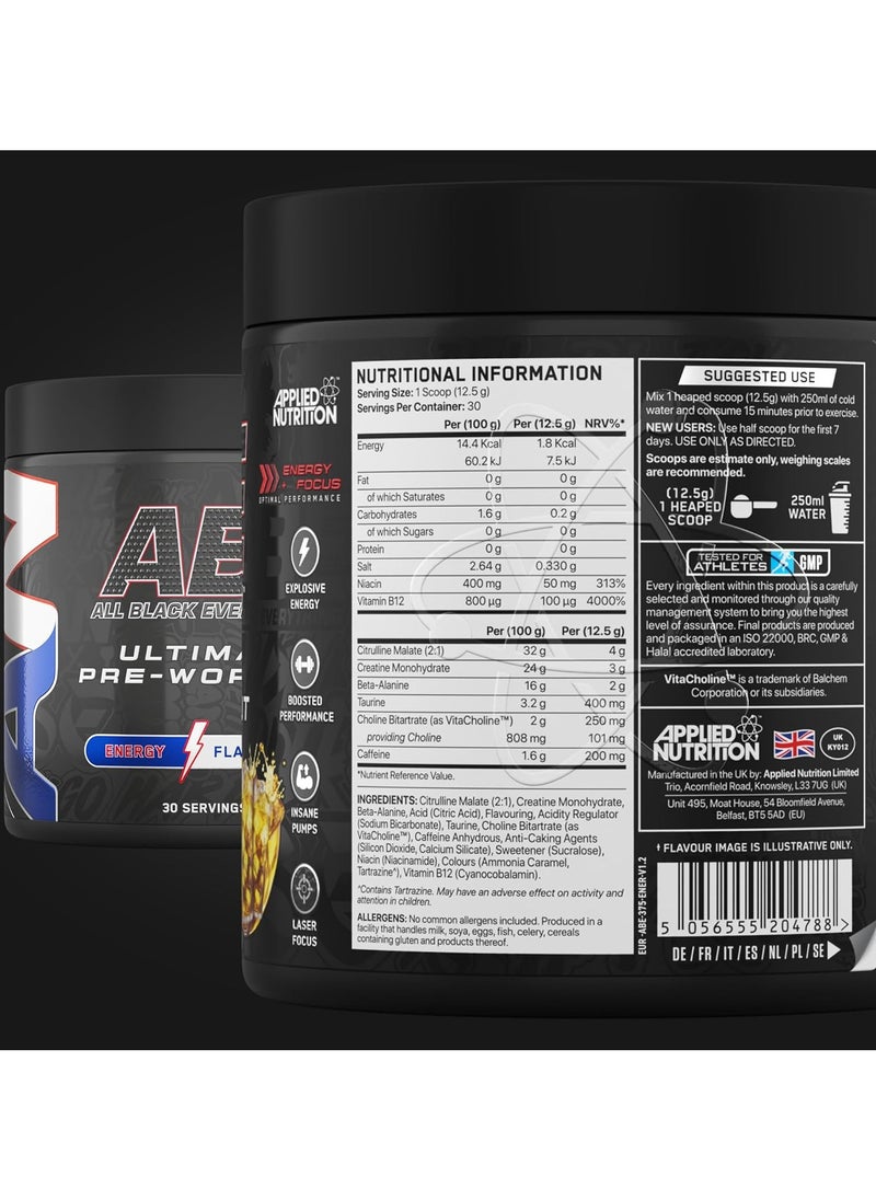 Applied Nutrition ABE, Energy Flavour , 375 Gm