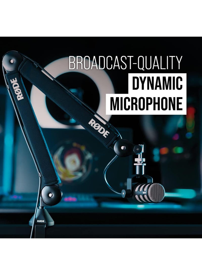 Podmic Dynamic Microphone PODMIC Grey/Black