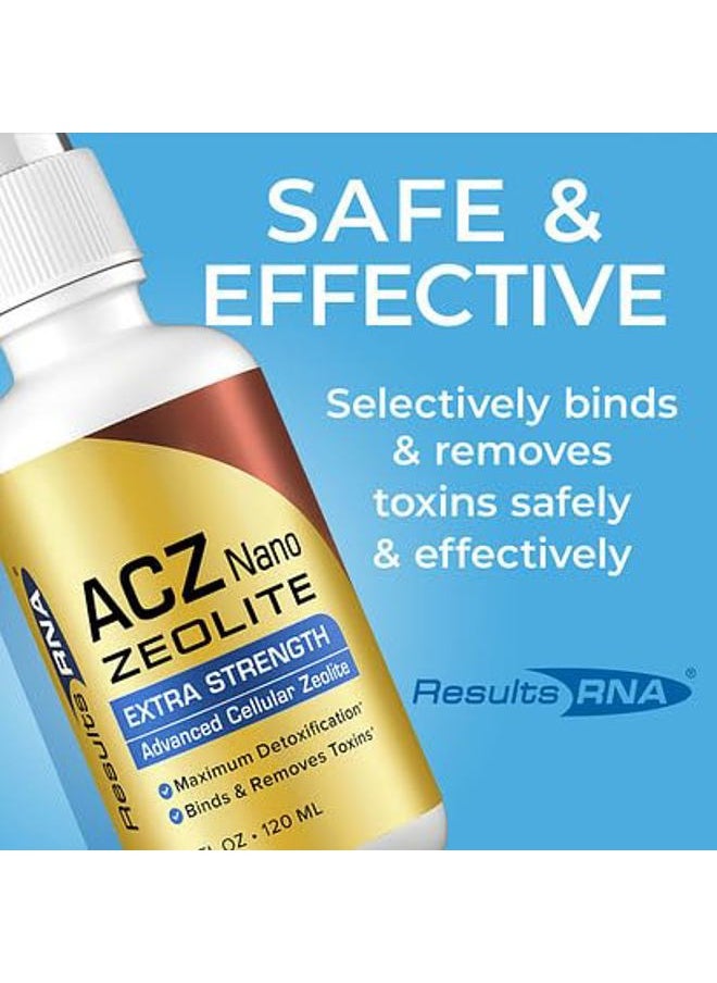 – ACZ Nano Zeolite Extra Strength – Advanced Cellular Zeolite Cleanses the Cells of Your Body. Superior Detoxification & Immune Support ( 4 oz - 60 day )