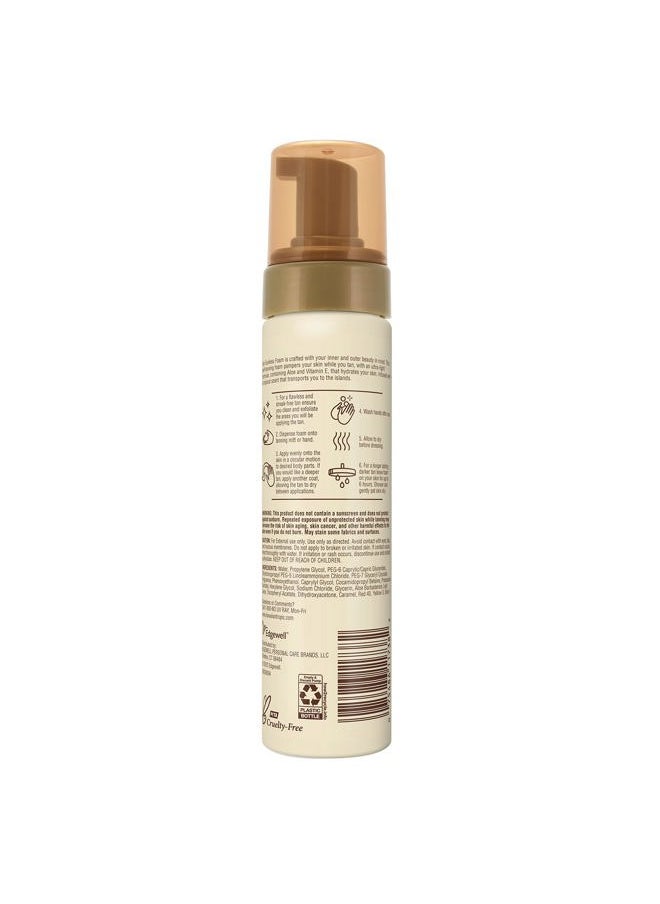 Sunless Tan Light/Medium Self-Tanning Foam, 6.7oz | Self Tanner Light, Self Tanner Medium, Sunless Tanner, Sunless Tanning Foam, 6.7oz