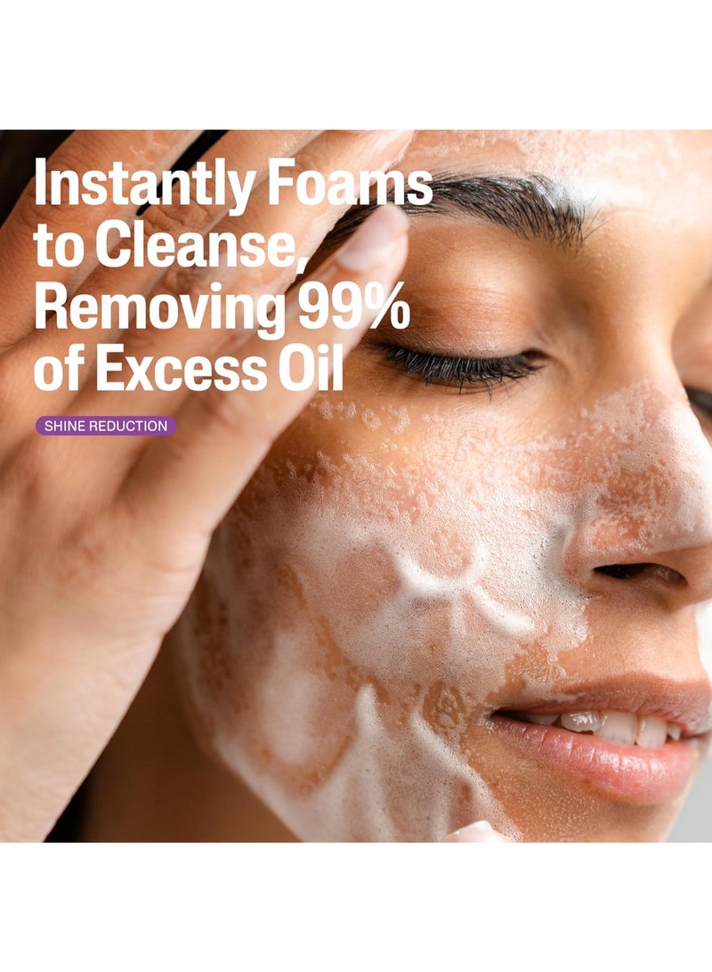 Derma Control Oil Removing Foam Wash Oily Sensitive Skin 237ml