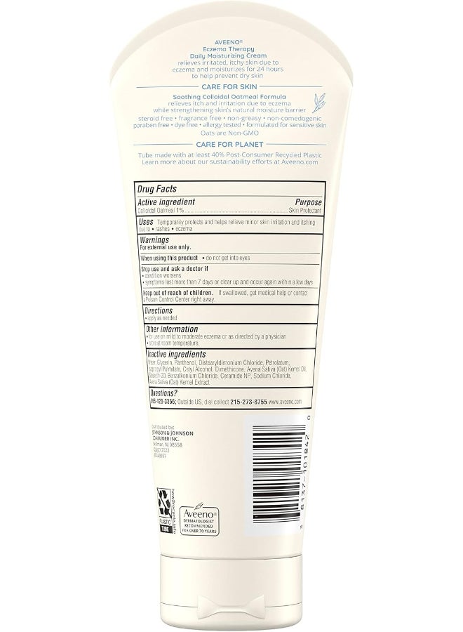 Eczema Therapy Daily Moisturizing Cream (7.3 Oz) Packaging May Vary 206grams