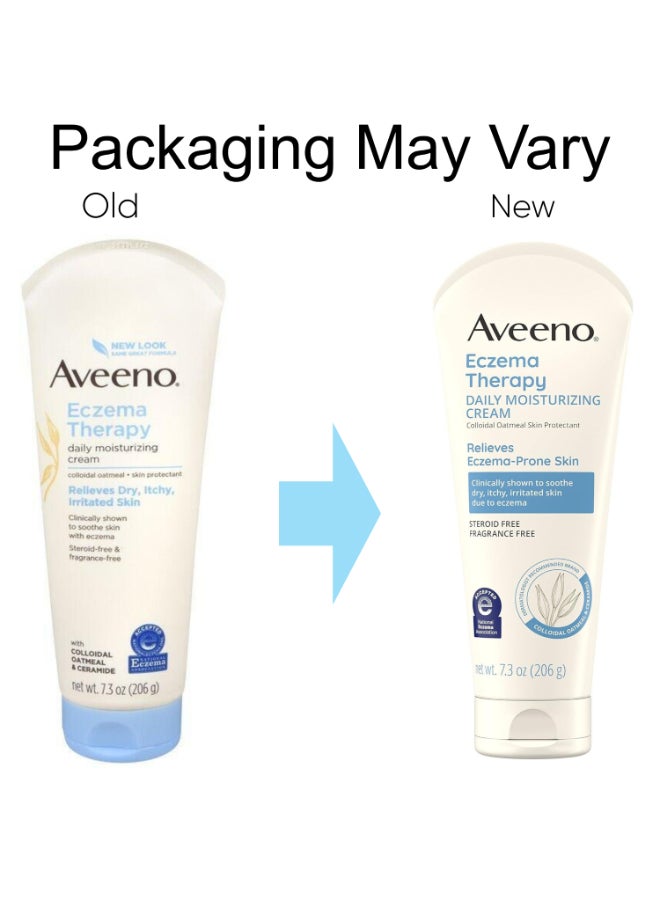Eczema Therapy Daily Moisturizing Cream (7.3 Oz) Packaging May Vary 206grams