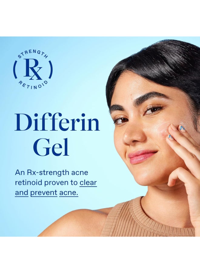 Acne Treatment With Adapalene Gel 0.1% Packaging May Vary 15grams