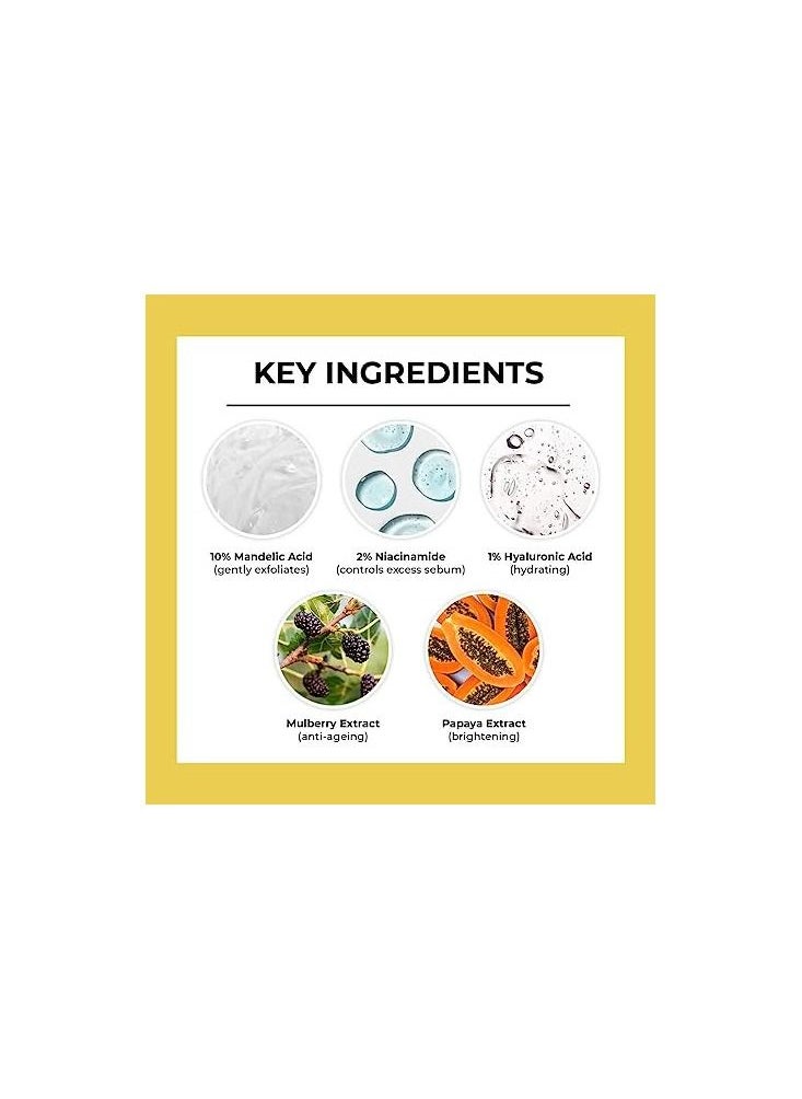 Dr. Sheth's Mulberry & 10% Mandelic Acid (AHA) Peel  30ml