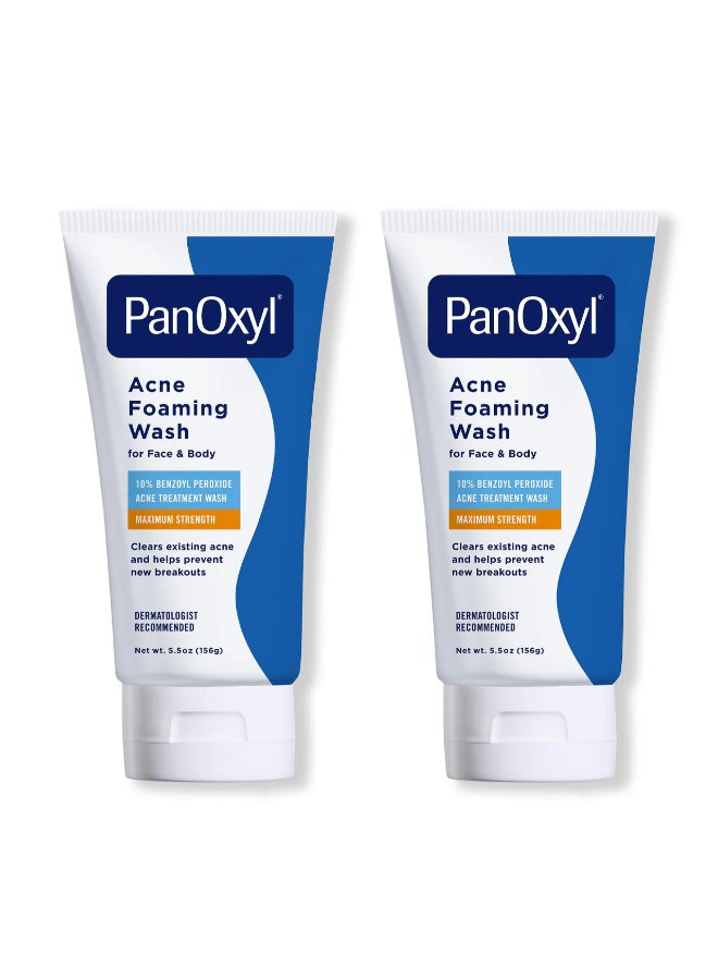 Pack Of 2 Acne Foaming Wash 156grams
