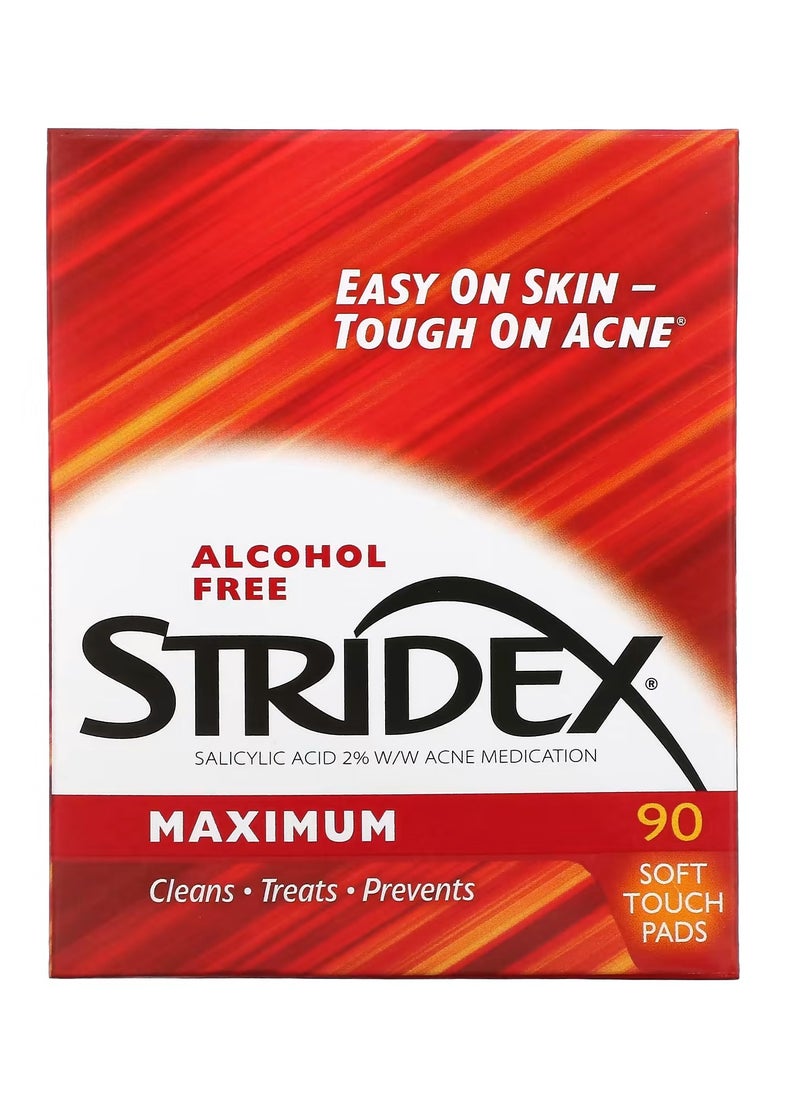 One step acne control maximum 90 pads soft to the touch
