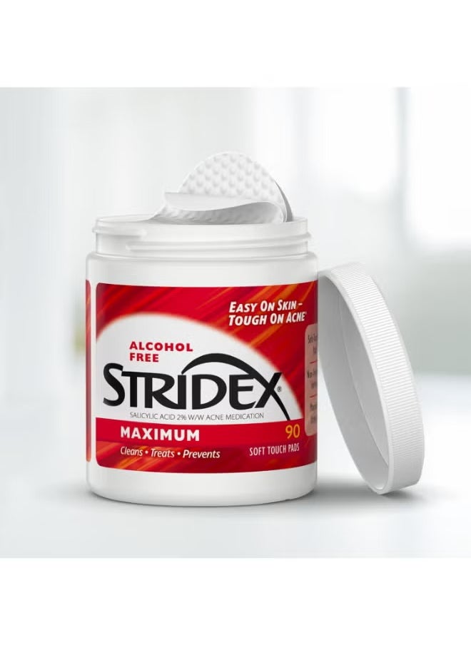 One step acne control maximum 90 pads soft to the touch