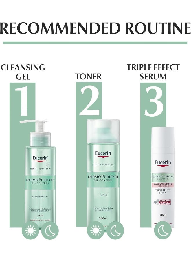 Dermopurifyer Oil Control Face Cleansing Gel, 200Ml