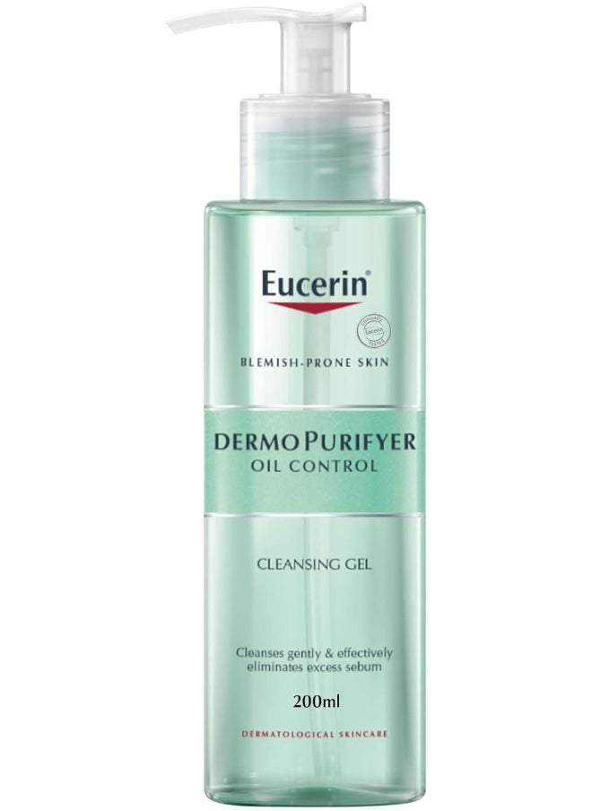 Dermopurifyer Oil Control Face Cleansing Gel, 200Ml