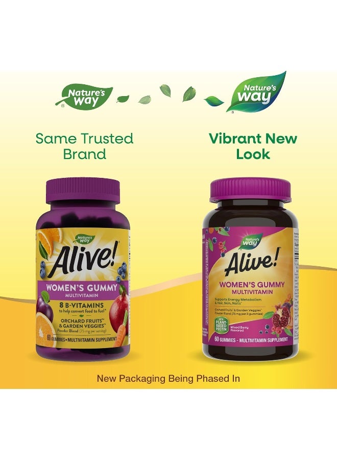 Alive Women's Gummy Multivitamin 60 Gummies Packaging May Vary