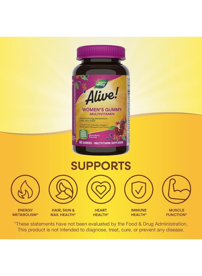 Alive Women's Gummy Multivitamin 60 Gummies Packaging May Vary