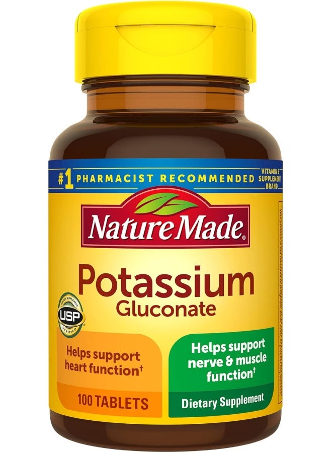 Potassium Gluconate 550 mg, 100 Tablets
