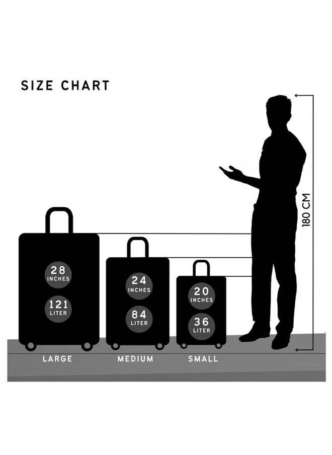 Reflection 20 Inch Crinkle Carryon Suitcase Lightweight Vertical Series Travel Soft Luggage Trolley with 36L Storage Capacity and 4 Spinner Wheels Grey