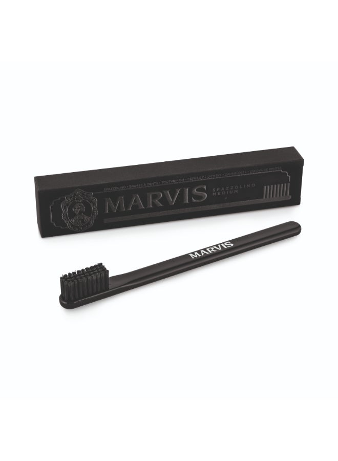 Medium Toothbrush Black