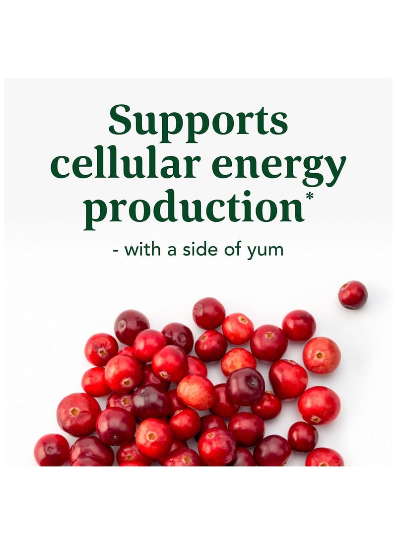 MegaFood Vitamin B12 Energy SUPPORTS CELLULAR ENERGY METABOLISM, DIETARY SUPPLEMENT, 70 GUMMIES / 35 SERVINGS- CRABERRY
