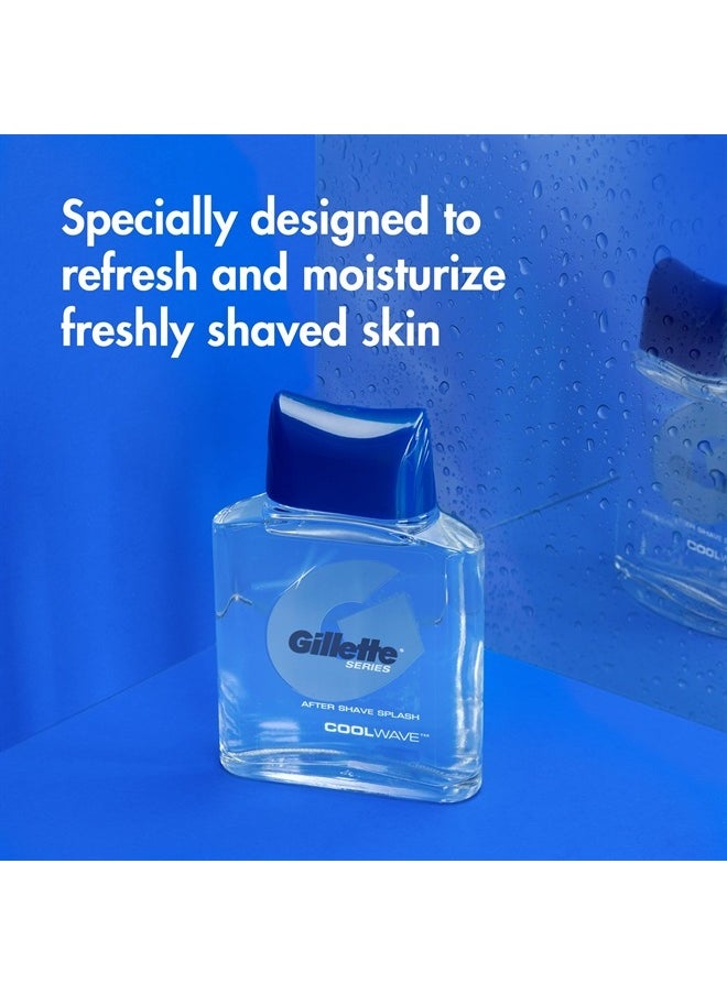 After Shave Splash Cool Wave - (100ml) 3.3 fl oz