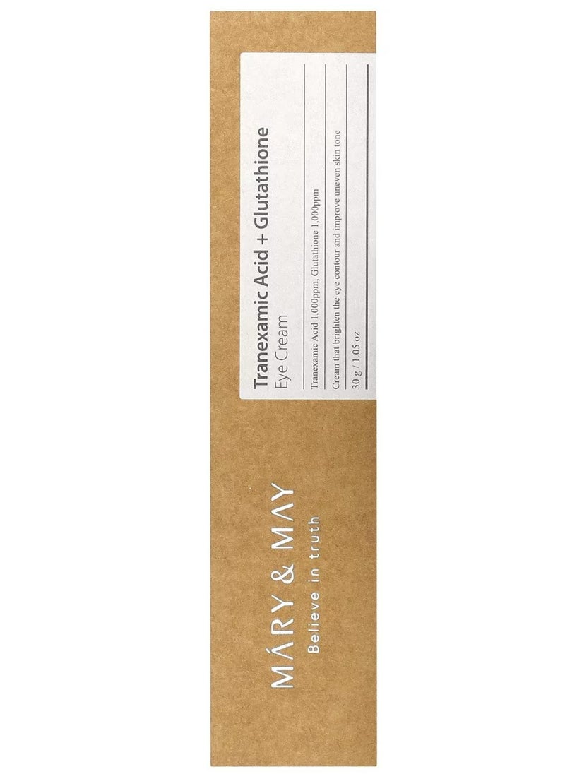 Tranexamic Acid + Glutathione Eye Cream, 1.05 oz (30 g)