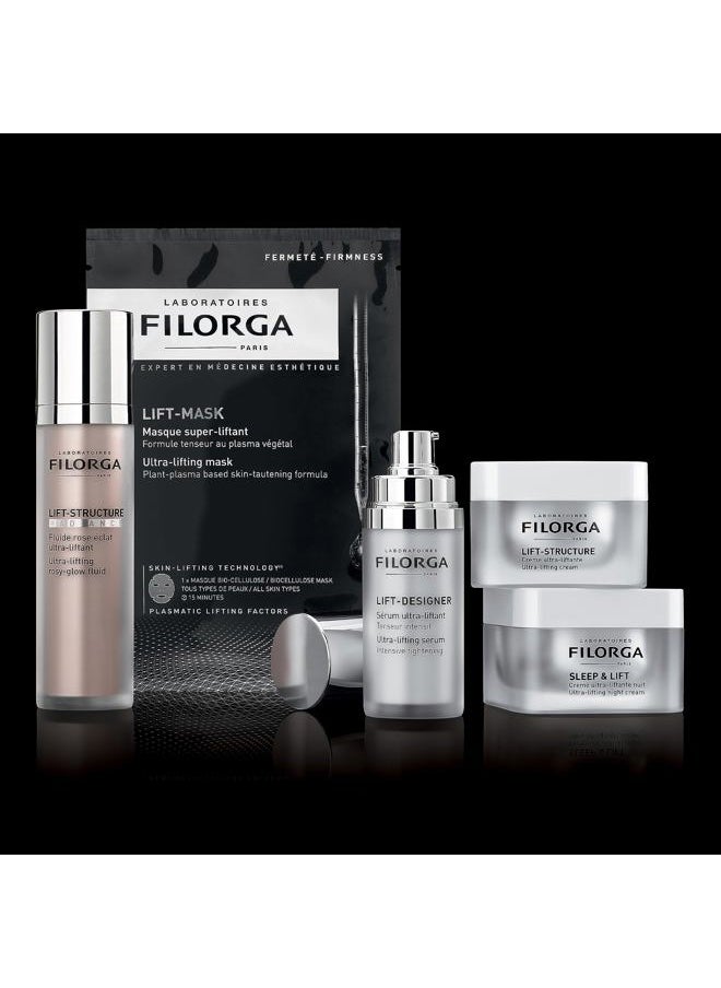 Lift-Designer Ultra-Lifting Anti Aging Face Serum, Skincare Treatment With Hyaluronic Acid, Collagen, and Cell Factors to Tighten Skin and Sculpt Facial Appearance, 1 fl. oz.
