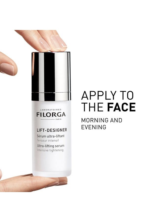 Lift-Designer Ultra-Lifting Anti Aging Face Serum, Skincare Treatment With Hyaluronic Acid, Collagen, and Cell Factors to Tighten Skin and Sculpt Facial Appearance, 1 fl. oz.