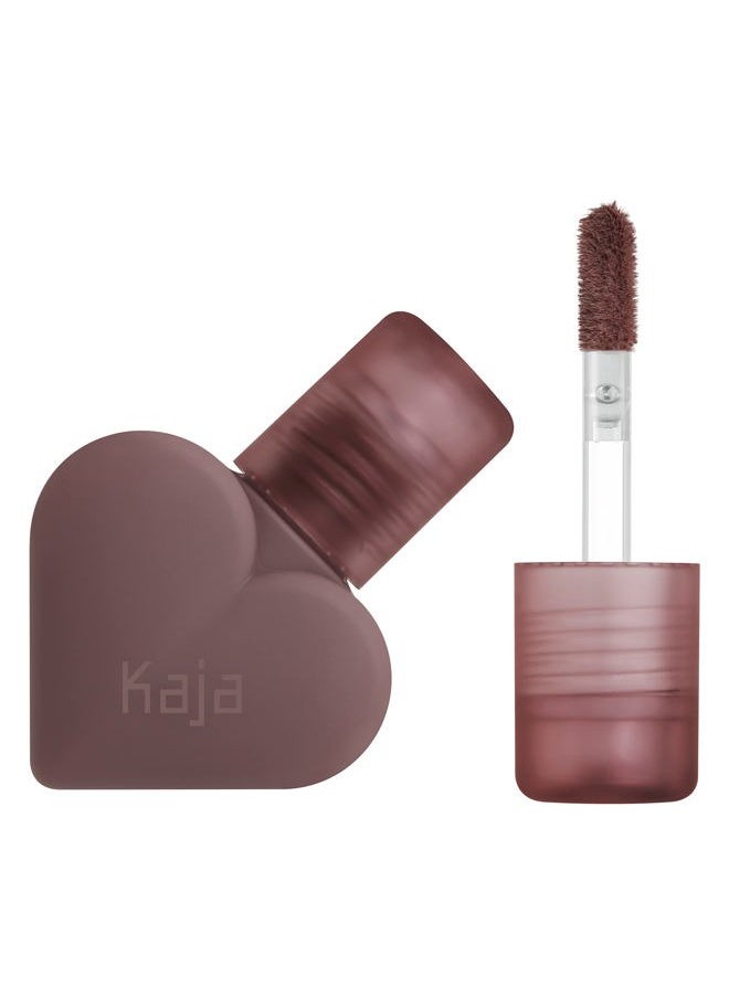 Lip Mousse - Love Swipe 04 Swipe Right | with Raspberry Seed Oil and Vitamin E, Buildable, Blendable, Moisturizing, Velvet Finish, Weightless Texture, Deep Shades, 0.22 Oz