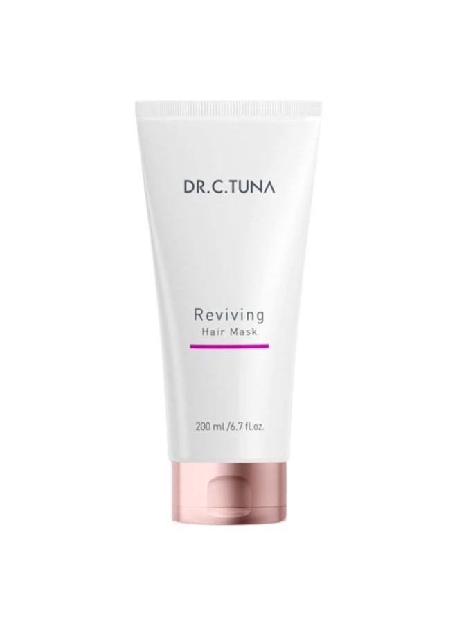 Dr C Tuna Advanced Reviving Shampoo & Hair Mask with Capixyl & Trichogen for Hair Growth, 7.6 fl oz / 225 ml Shampoo & 6.7 fl oz / 200 ml Mask, Paraben Free, Natural Scent, Unisex-Adults