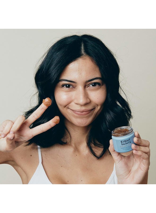 Zen Out Of Ten Bamboo Detox Face Scrub Exfoliator, Natural and Organic Daily Exfoliating Facial Scrub With Bamboo Fibers to Unclog Pores, Blackheads, Blemishes, and Dull Skin, 2 Ounces